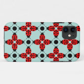 Ladybug Pattern Case-Mate iPhone Hülle (Rückseite (Horizontal))