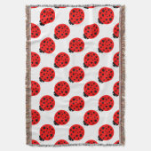Ladybug Pattern Decke (Vorderseite Vertikal)