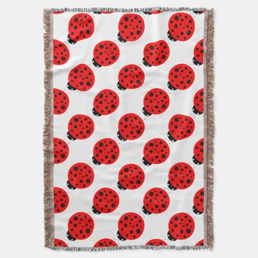 Ladybug Pattern Decke (Vorderseite Vertikal)