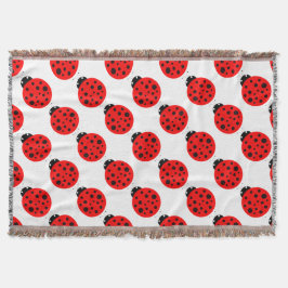 Ladybug Pattern Decke