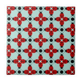 Ladybug Pattern Fliese (Vorderseite)