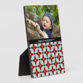 Ladybug Pattern Fotoplatte (Seite)