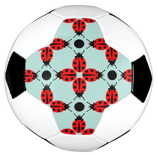 Ladybug Pattern Fußball (Gedreht)