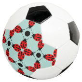 Ladybug Pattern Fußball (Dreiviertel)