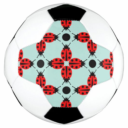 Ladybug Pattern Fußball (Vorderseite)