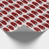 Ladybug Pattern Geschenkpapier (Ecke)