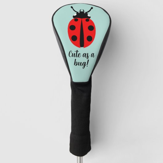 Ladybug Pattern Golf Headcover (Vorderseite)