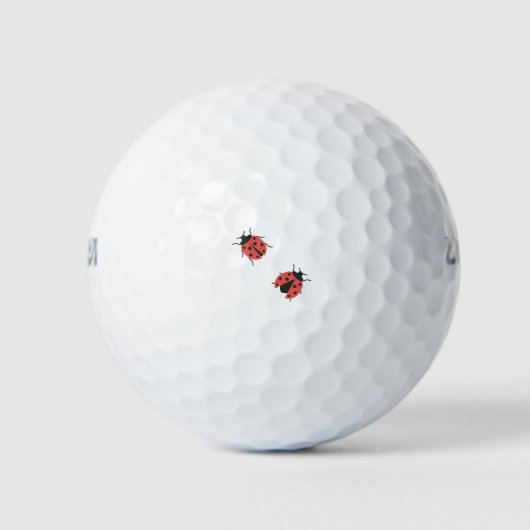 Ladybug Pattern Golfball (Vorderseite)