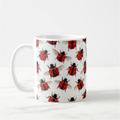 Ladybug Pattern Kaffeetasse (Links)