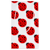 Ladybug Pattern Kleine Geschenktüte (Rückseite)