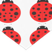 Ladybug Pattern Kurzer Tischläufer (Ecke)