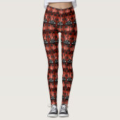 LADYBUG PATTERN LEGGINGS RED/BLACK/WEISS (Vorderseite)