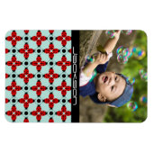 Ladybug Pattern Magnet (Horizontal)