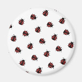 Ladybug Pattern Magnet (Vorne)