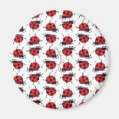 Ladybug Pattern Magnet (Vorne)