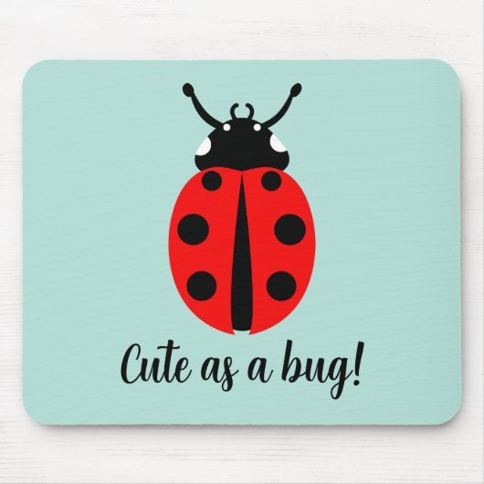 Ladybug Pattern Mousepad (Vorne)