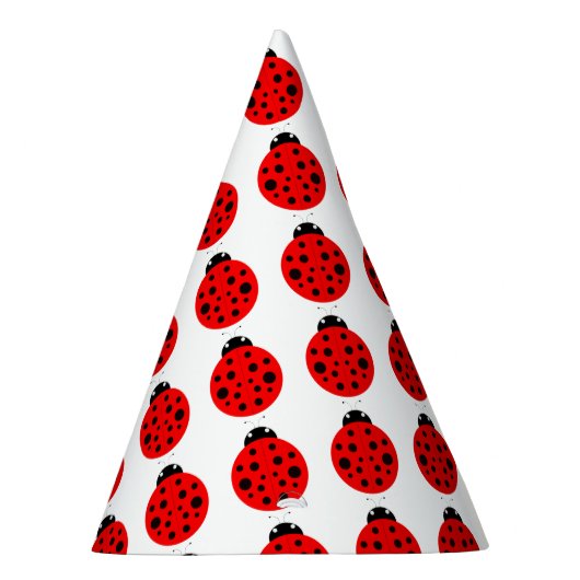 Ladybug Pattern Partyhütchen (Rechts)