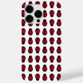Ladybug Pattern Phone Case (Rückseite)