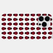 Ladybug Pattern Phone Case (Rückseite (Horizontal))