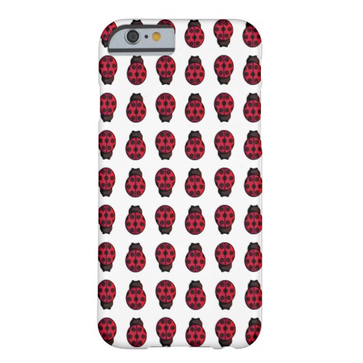 Ladybug Pattern Phone Case (Rückseite)