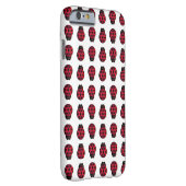 Ladybug Pattern Phone Case (Rückseite/Rechts)