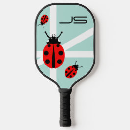 Ladybug Pattern Pickleball Schläger