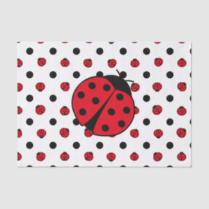 Ladybug Pattern Seidenpapier