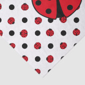 Ladybug Pattern Seidenpapier (Ausschnitt)