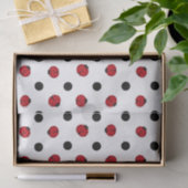 Ladybug Pattern Seidenpapier (Geschenk)