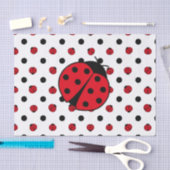 Ladybug Pattern Seidenpapier (Handwerk)