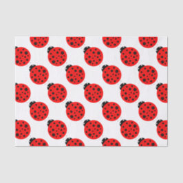 Ladybug Pattern Seidenpapier