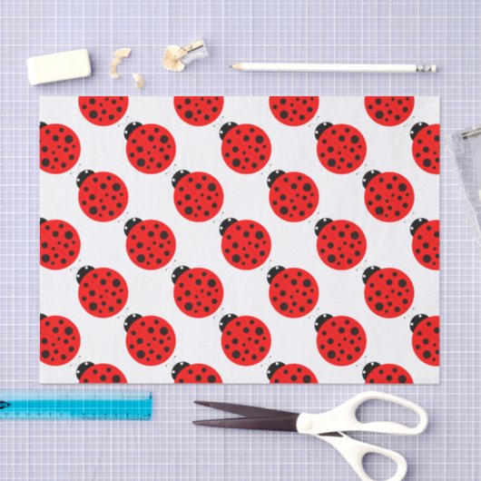 Ladybug Pattern Seidenpapier (Handwerk)