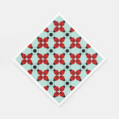 Ladybug Pattern Serviette (Ecke)