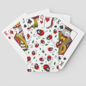 Ladybug Pattern Spielkarten (Rückseite)