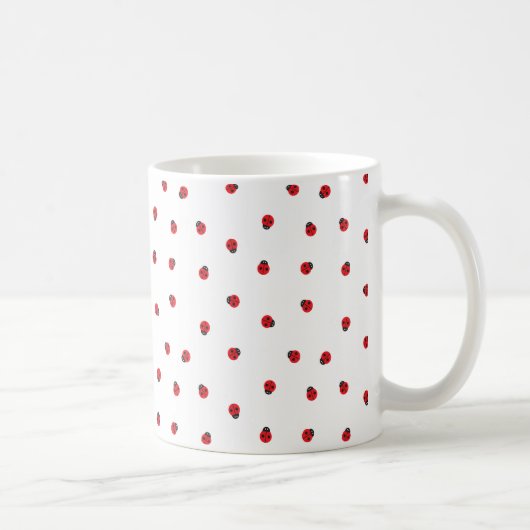 Ladybug Pattern Tasse (Rechts)