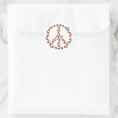 Ladybug Peace Sticker (Tasche)