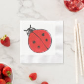 Ladybug Perfect Picnic Napkins Serviette (Beispiel)