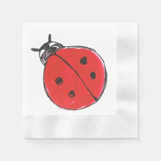 Ladybug Perfect Picnic Napkins Serviette (Vorderseite)
