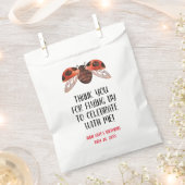 Ladybug Personalisiert Gastgeschenk Bags Geschenktütchen (Ausgeschnitten)