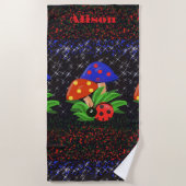 Ladybug Personalisiert Handtuch (Vorderseite)