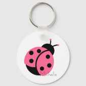 Ladybug Personalisiert Schlüsselanhänger (Vorderseite)