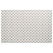 Ladybug Pink Green Country Chic Blumenmuster Stoff (Fat Quarter (45,7 x 55,9 cm))