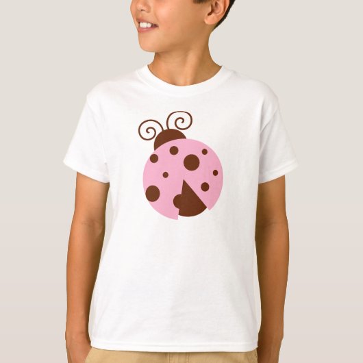 Ladybug, Pink Ladybug, Niedliche Ladybug, Ladybird T-Shirt (Vorderseite)