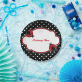 Ladybug Polka Baby Dusche Party Teller (Party)