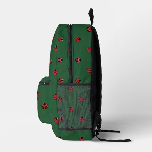Ladybug Polka Dots Bedruckter Rucksack (Rechts)
