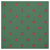 Ladybug Polka Dots Fabric Stoff (Muster)