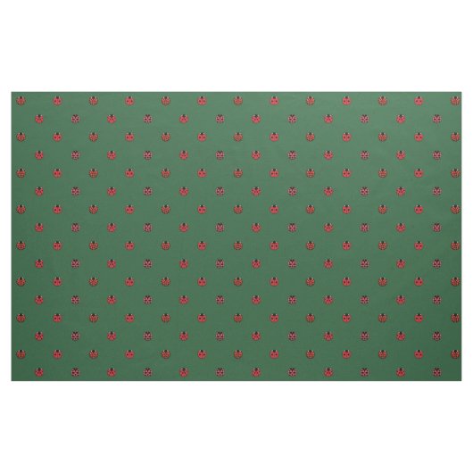 Ladybug Polka Dots Fabric Stoff (Fat Quarter (45,7 x 55,9 cm))