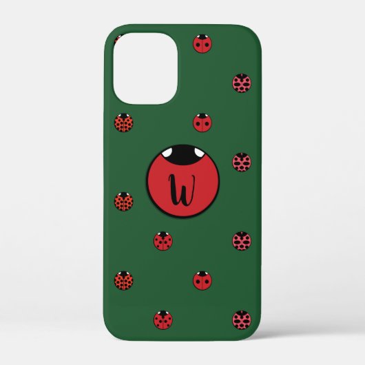 Ladybug Polka Dots Fall-Mate-Telefon Case-Mate iPhone Hülle (Rückseite)