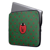 Ladybug Polka Dots Laptop Sleeve (Vorderseite Links)