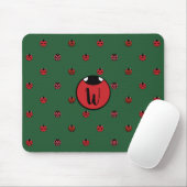 Ladybug Polka Dots Mouse Pad Mousepad (Mit Mouse)